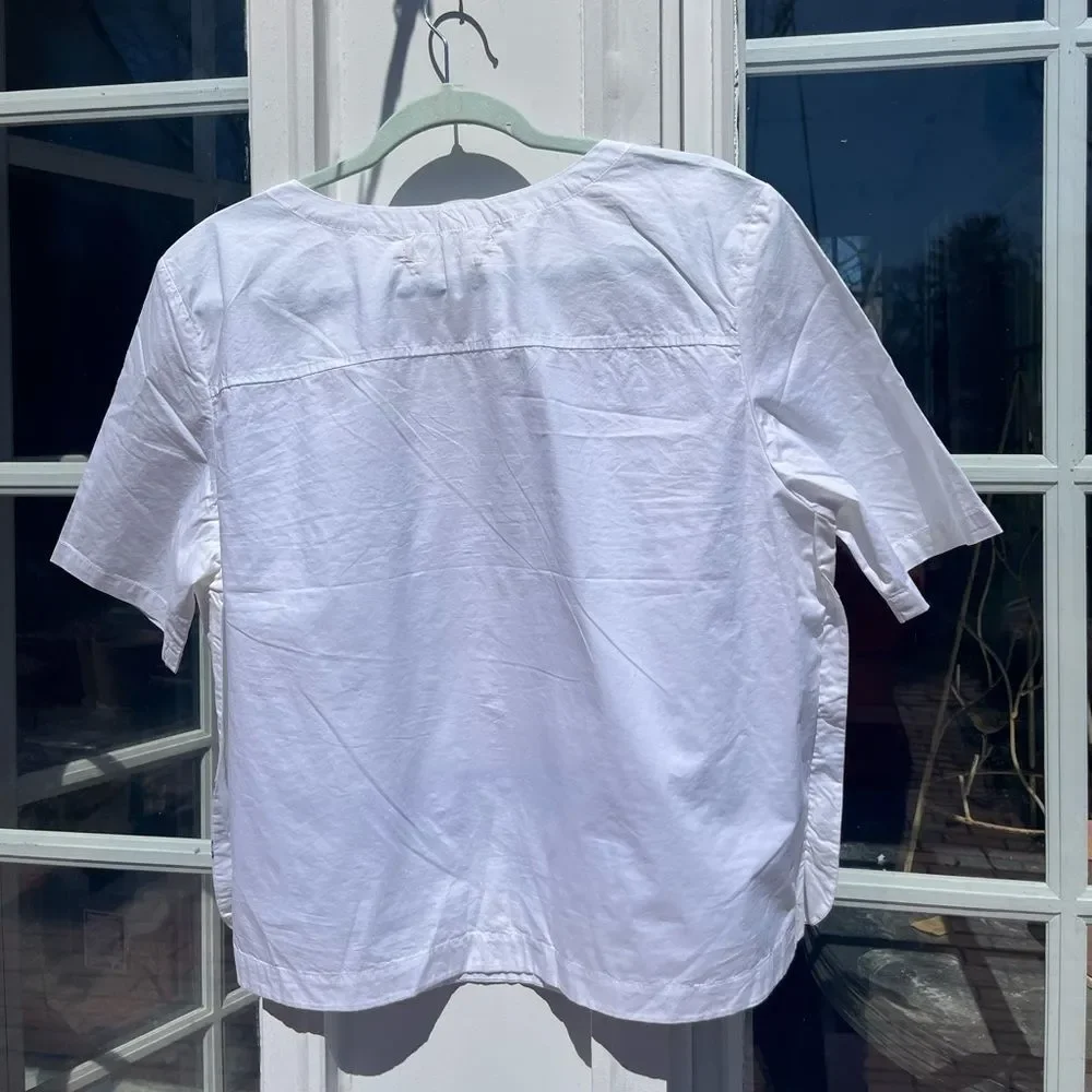 Anthropologie Nice Things Paloma S Beach Scene Top NWT RARE! - Picture 6 of 9
